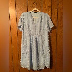 Adorable Baby Blue mini dress.